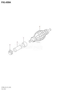 DF300A From 30002P-510001 (E03)  2015 drawing FUEL HOSE