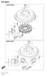 00994F-340001 (2023) 9.9hp P01-Gen. Export 1 (DF9.9A) DF9.9A drawing MAGNETO ((DF8A,DF9.9A):(020,021,022))