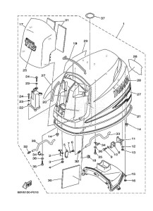 FL115AET1X drawing FAIRING-UPPER