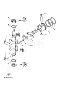 FT9-9A drawing CRANKSHAFT--PISTON