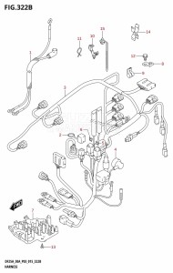 DF30A From 03003F-510001 (P03)  2015 drawing HARNESS (DF25AR:P03)