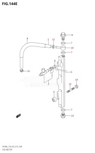 DF115AZ From 11503Z-310001 (E01 E40)  2013 drawing FUEL INJECTOR (DF115AZ:E01)