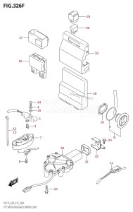 DF175Z From 17502Z-510001 (E03)  2015 drawing PTT SWITCH /​ ENGINE CONTROL UNIT (DF175TG:E03)