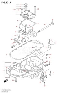 DF150AZ From 15003Z-910001 (E03)  2019 drawing ENGINE HOLDER (DF200AT,DF200AZ,DF175AT)