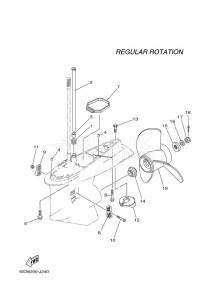 250GETOX drawing PROPELLER-HOUSING-AND-TRANSMISSION-2