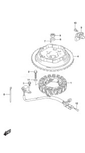 Outboard DF 20A drawing Magneto Manual Start