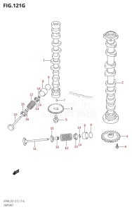 DF90A From 09003F-310001 (E01 E40)  2013 drawing CAMSHAFT (DF90A:E01)