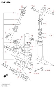 DF200Z From 20002Z-710001 (E03)  2017 drawing TRIM CYLINDER (DF200T:E03:X-TRANSOM)