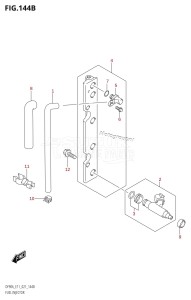 DF90A From 09003F-340001 (E11 E40)  2023 drawing FUEL INJECTOR (E40)