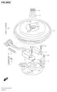 DT30 From 03005-910001 ()  2019 drawing MAGNETO (DT30R)