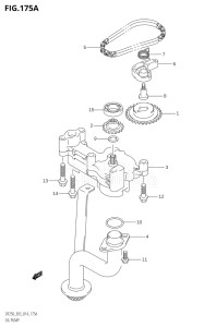 22503F-410001 (2014) 225hp E03-USA (DF225T) DF225T drawing OIL PUMP