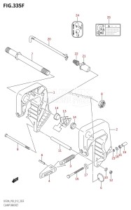 DF20A From 02002F-310001 (P03)  2013 drawing CLAMP BRACKET (DF20AR:P03)