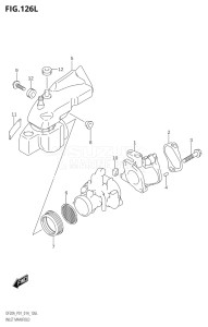 00995F-410001 (2014) 9.9hp P01-Gen. Export 1 (DF9.9B  DF9.9BR  DF9.9BT) DF9.9B drawing INLET MANIFOLD (DF20ATH:P01)