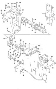 Outboard DF 150 drawing Top Mount Dual (2)