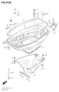 DT25 From 02503K-510001 (P36-)  2015 drawing UNDER COVER (DT25K:P36)