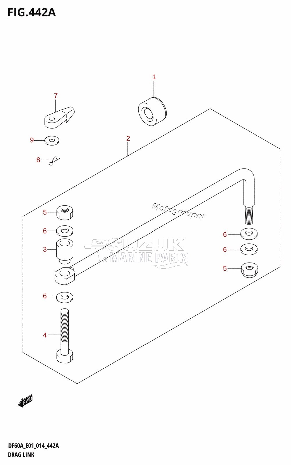 DRAG LINK (DF40A:E01)