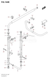 DF200 From 20002F-610001 (E01 E40)  2016 drawing FUEL INJECTOR (DF200T:E40)