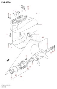 DF15A From 01504F-310001 (P01)  2013 drawing GEAR CASE