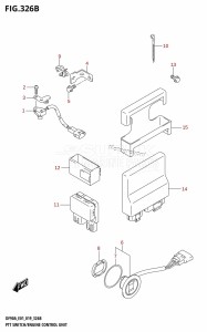 DF90A From 09003F-910001 (E40)  2019 drawing PTT SWITCH /​ ENGINE CONTROL UNIT (DF70A:E40,DF70ATH:E40)