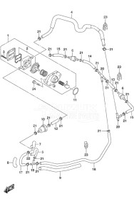 Outboard DF 6A drawing Fuel Pump