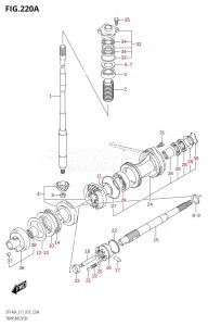 DF115A From 11503F-910001 (E11 E40)  2019 drawing TRANSMISSION (DF100AT,DF115AST)