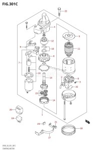 DF50 From 05001F-680001 (E01 E40)  2006 drawing STARTING MOTOR (K5,K6,K7,K8,K9,K10)