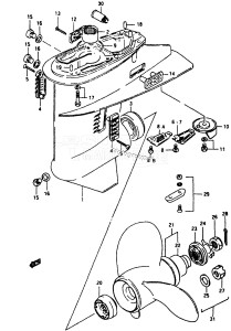 DT40 From 04003Kt-651001 ()  1996 drawing GEAR CASE