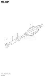 DF150Z From 15002Z-310001 (E03)  2013 drawing FUEL HOSE