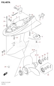 DF140A From 14003Z-040001 (E11 E40)  2020 drawing GEAR CASE (DF100AT)