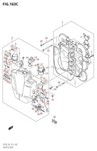 DF250Z From 25003Z-310001 (E01 E40)  2013 drawing THROTTLE BODY (DF200Z:E01)