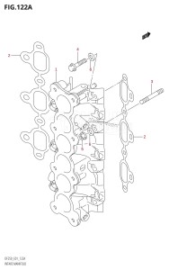 DF200Z From 20001Z-980001 (E01 E40)  2009 drawing INTAKE MANIFOLD