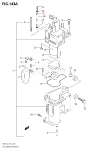 DF40 From 04001F-421001 (E01)  2004 drawing FUEL VAPOR SEPARATOR (X)