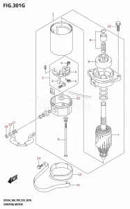 DF30A From 03003F-510001 (P03)  2015 drawing STARTING MOTOR (DF30ATH:P03)