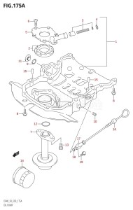 DF40 From 04001F-510001 (E03)  2005 drawing OIL PUMP