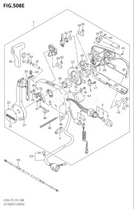 01504F-310001 (2013) 15hp P01-Gen. Export 1 (DF15A  DF15A    DF15AR  DF15AR    DF15AT) DF15A drawing OPT:REMOTE CONTROL (DF20A:P01)