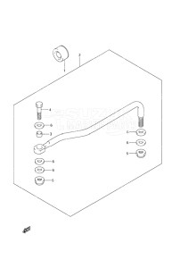 Outboard DF 25 drawing Drag Link