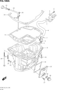 17503P-910001 (2019) 175hp E03-USA (DF175AP) DF175AP drawing OIL PAN