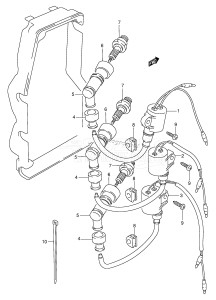 DT65 From 06502-461001 ()  1994 drawing IGNITION