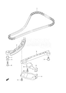 Outboard DF 60A drawing Timing Chain