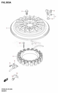 DF325A From 32501F-910001 (E01 E40)  2019 drawing MAGNETO