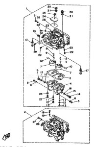 L130BETO drawing CARBURETOR