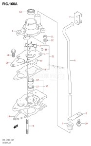 DF6 From 00601F-780001 (P03)  2007 drawing WATER PUMP (K3,K4)