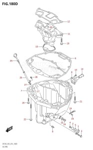 DF200Z From 20002Z-610001 (E03)  2016 drawing OIL PAN (DF225Z:E03)