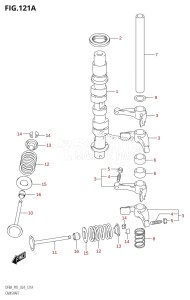 DF8A From 00801F-440001 (P01)  2024 drawing CAMSHAFT (DF8A,DF9.9A)