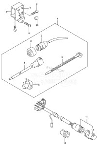 DF15 From 01501F-652501 ()  1996 drawing OPT:RECEPTACLE SET