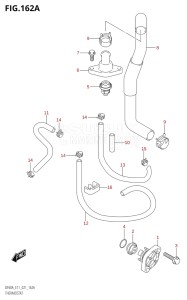 04003F-340001 (2023) 40hp E01 E11-Gen. Export 1-and 2 (DF40A  DF40AQH  DF40AT  DF40ATH) DF40A drawing THERMOSTAT