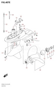 DF90A From 09003F-140001 (E11 E40)  2021 drawing GEAR CASE (DF90AWQH)