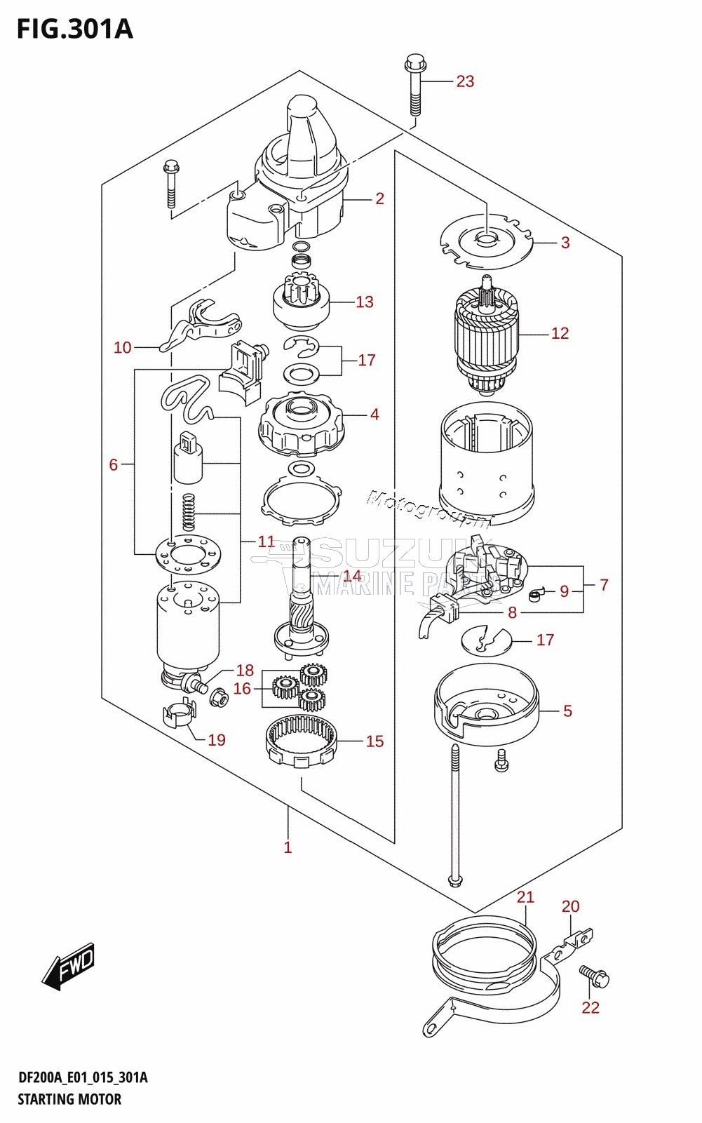 STARTING MOTOR