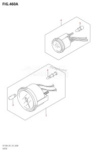 DF140AZ From 14003Z-040001 (E40)  2020 drawing METER (DF140AT:E01)