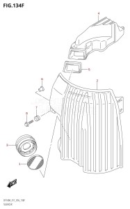 DF115A From 11503F-610001 (E01 E03 E11 E40)  2016 drawing SILENCER (DF140AT:E11)